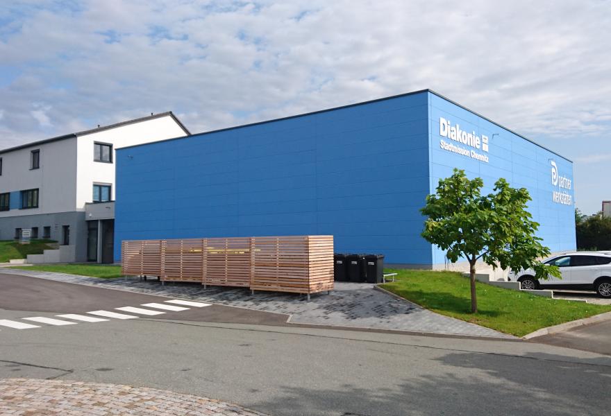 Partnerwerkstätten Lagergebäude