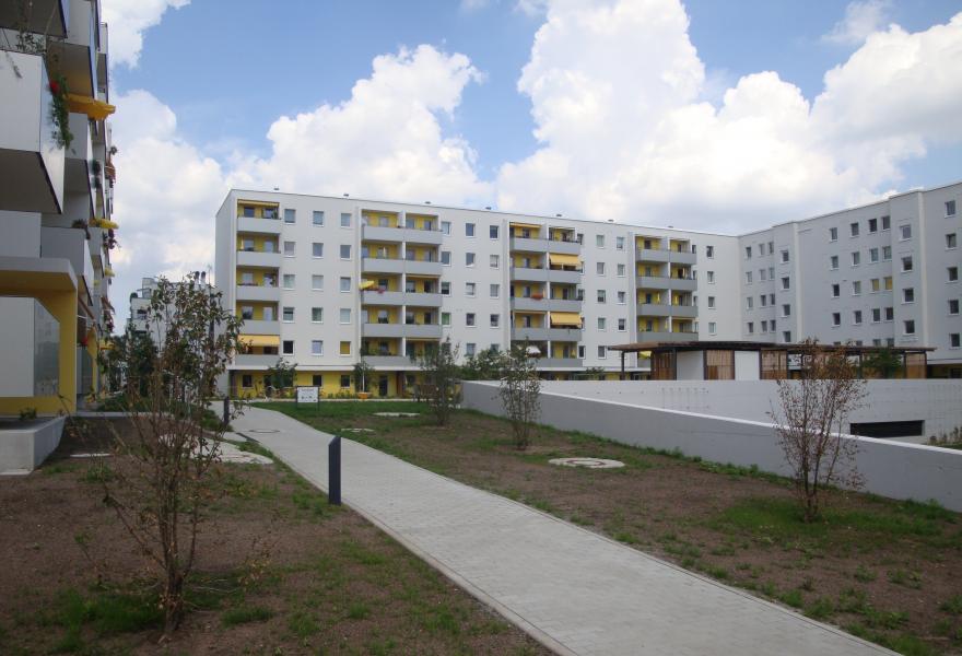 Sanierung Wohngebäude Klotzscher Höfe
